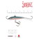 Balancir Lucky John Fin 4 + tee, 6 cm, color 54 blister