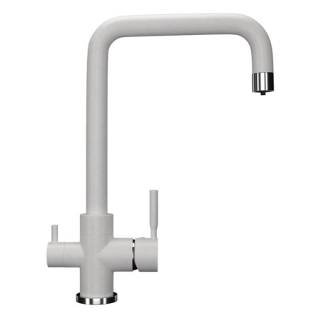 Kitchen mixer Ulgran U019-341, ultra-white color