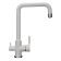 Kitchen mixer Ulgran U019-341, ultra-white color