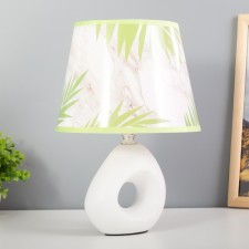 Sigalia table lamp E14 15W white 15x15x28 cm Risalux