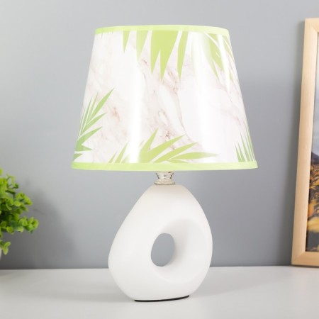 Sigalia table lamp E14 15W white 15x15x28 cm Risalux