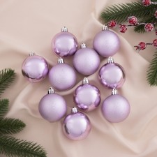 Set of balls plastic D-5 cm, 10 pcs 