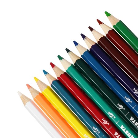 Pencils Color double -sided 24 colors "Classic", hexagonal-2