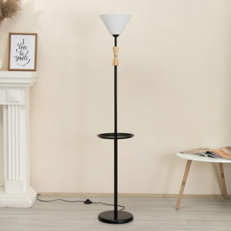 ThorSher "Prince" with a table 1x15W E27 Model: BR 01041 Black/White-9