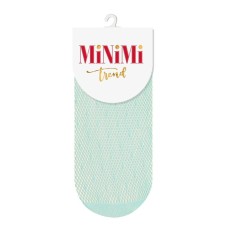 Women's socks Minimi Rete Pois, single size, Menta color