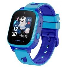 Children's smart hours LEEF NIMBUS, 2G, GPS, geozones, SOS, camera, IP67, 400 mAh, blue