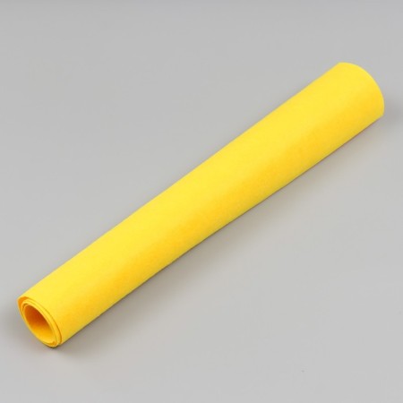 Soft 1 mm felt in the roll "corn" 50x70 cm-2