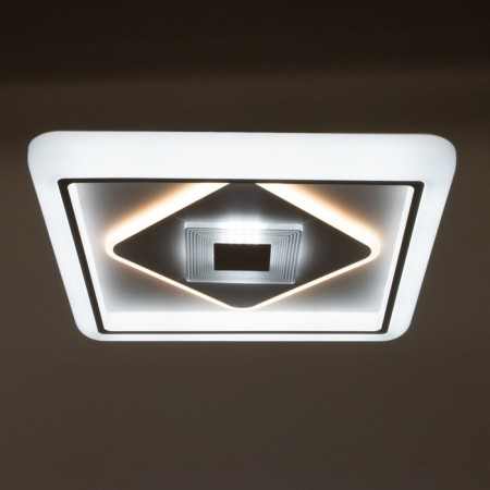 Lamp with DNO 1887/1 LED 89W Dimmer white 46x46x7 cm Bayerlux-3