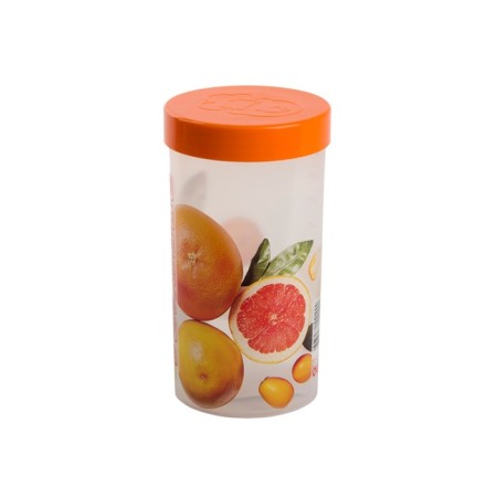 Ourssson 1 L storage capacity, 9.5 × 9.5 × 18 cm, orange