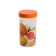Ourssson 1 L storage capacity, 9.5 × 9.5 × 18 cm, orange