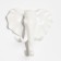 Nast-light decor "Elephant" 11 x 10.5 cm, white