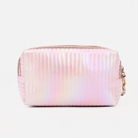 Lightning cosmetic bag, pink color-1