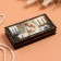 Casket "Girl with white owl", black, 8.5 × 17 cm, lacquer miniature