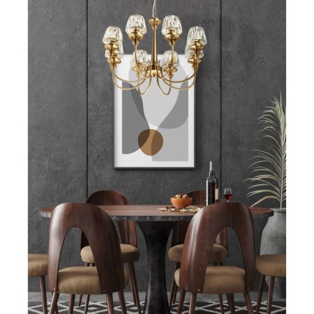 Amanda chandelier, size 75x107x75 cm, 320W 8xe14 IP 20-4