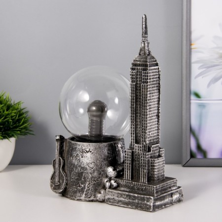 Plasmic ball "Empayer Steit" gray 14x8x20 cm Risalux-2