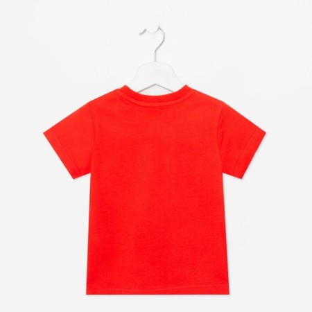 T -shirt for nursery, height 152 cm, red color-2