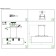 Suspended EVOLUCE lamp. Sle300583-03. Brescia. 3x40 watts, E27, 75x22x22 cm, Nickel color