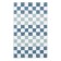 Grand Prix bathroom mat, blue/blue color 55x85 cm