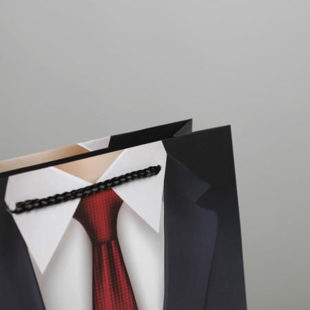 Gift Package Laminated, packaging, “best man”, Ml 21 x 25 x 8 cm-4