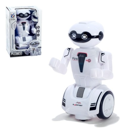 Shustrik robot, light and sound effects, works from batteries