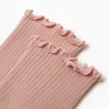 Children's socks minku, pink color, 11-12 cm-1