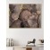 Reproduction of the picture "Brown abstraction", 58x78, frame (20-005)