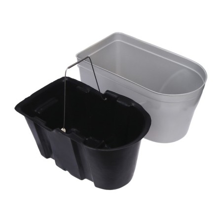Torpyannaya dry closet, 40 liters, with a bucket, peat and ventilation, "compact elite"-8