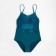 Minaku swimsuit with a grid color green, size 48