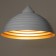 Lamp Bayerlux "Dome" 1x40W E27 with a white-gold 40x40x22-122 cm