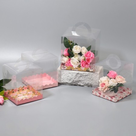 Confectionery box, chest, packaging, only for you my love, 16 x 16 x 18 cm-9