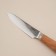 Kitchen Knock Sl Home "Olivia", universal, blade 12.7 cm, Dama steel, brown color