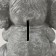 The piggy bank "Elephant" is height 13 cm, width 12 cm, length 10 cm.