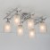 Citilux “Rivoli” CL104160, 56x36 cm, 6x75W, E27, Gray color