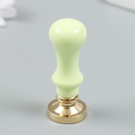 Printing for wax with a plastic handle "cat paws" 2.5x2.5 cm-2