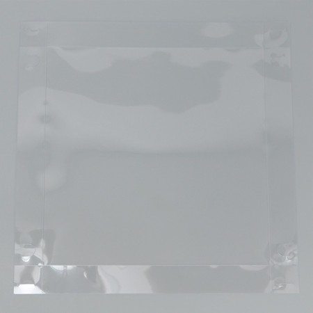 Cookie box, confectionery packaging with PVC lid, “expensive teacher”, 21 x 21 x 3 cm-7