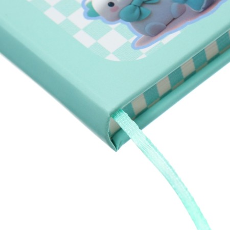 Notebook Gift Book 96l, line, with a knife, cut with a pattern of the cover, anime (12.9x9cm) 10539-5