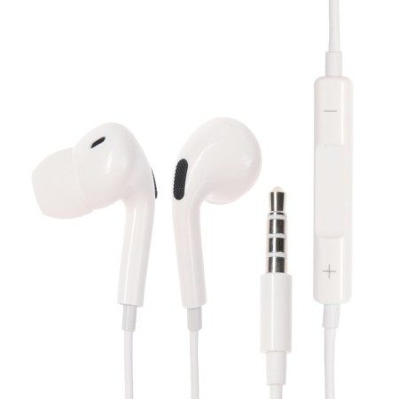 Red Line Stereo Headseet SP18, vacuum, microphone, 19 Ohm, 3.5 mm, 1.2 m, white