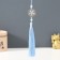Textile suspension, metal "Flower in the rim" Blue 1x3x19.5 cm