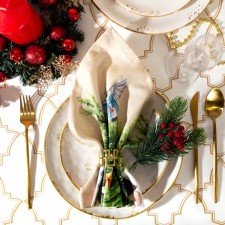 Set of New Year's napkins Ethel 