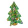 New Year! Model made of wood "Fir tree team. Elegant beauty "