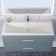 Sink uperwood Foster Quartz 100 cm, quartz, white matte, jasmine