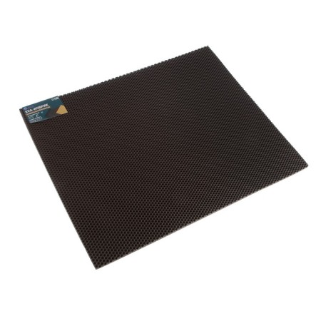 Rug EVA Universal Grand Caratt, honeycomb 67 x 82 cm, brown-2