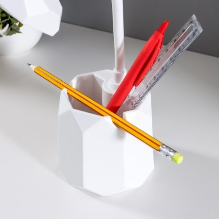 Table lamp "Ek" LED 1 mode 4.2W USB white 9x9x32.5 cm Risalux-7