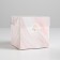 Gift box for flowers with PVC lid, packaging, “Be happy”, 12 x 12 x 12 cm