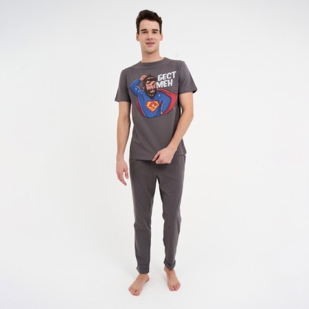 Pajama men's kaftan "Best Men" R.54-2