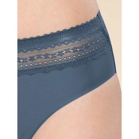 Women's panties, size 48, dark blue color-2