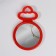 Desktop mirror - suspended “circle”, D mirror surface 9.5 cm, color mix