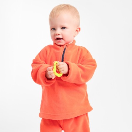 Details (jumper and trousers) minku orange color, height 86-92 cm-5