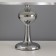 Table lamp "Sarma" 1x60W E27 chrome 25x25x40cm Risalux