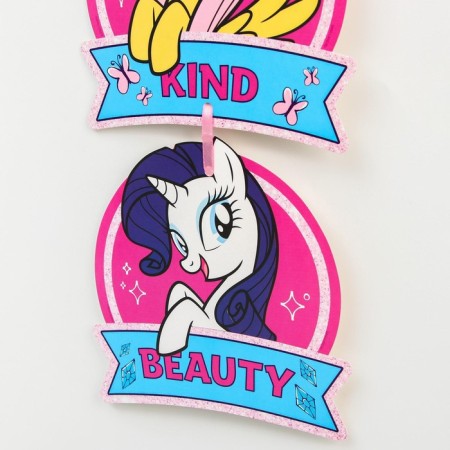 Girland on the eyelets "Happy Birthday!", Length 146 cm, My Little Pony-4